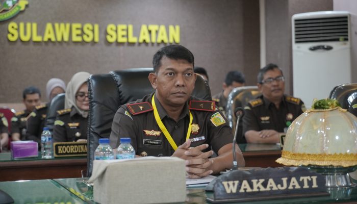 Wakajati Sulsel Teuku Rahman Ikut Pembukaan Rakernis Bidang/Badan Kejaksaan RI Tahun 2024