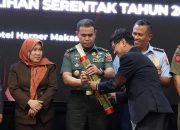 Kasdam XIV/Hsn Hadiri Peluncuran Pemetaan Kerawanan Pemilihan Serentak Tahun 2024 oleh Bawaslu Sulsel