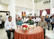 Kakesdam XIV/Hsn Menghadiri Pelantikan Dewan Kehormatan dan Pengurus PMI Kota Makassar Periode 2024 – 2029