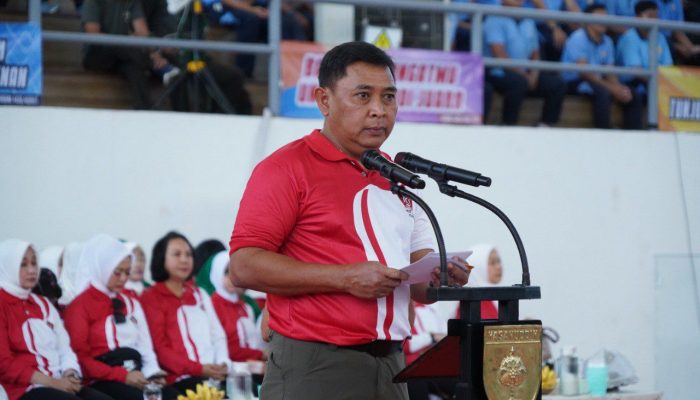 Peringati HUT Ke-79 TNI Tahun 2024, Pangdam XIV/Hsn Pimpin Upacara Pembukaan Open Turnament Kejurnas Sepak Takraw Piala Panglima TNI