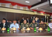 Irdam XIV/Hsn Menghadiri Rapat Paripurna Pengucap Sumpah/Janji Anggota DPRD Prov. Sulsel Periode 2024-2029