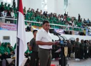 Pangdam XIV/Hsn Memimpin Penutupan Open Tournament Kejurnas Sepak Takraw Piala Panglima TNI di Makassar