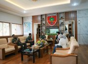 Kasdam XIV/Hsn Menerima Audiensi dari Panitia Expo Bulan Santri 2024