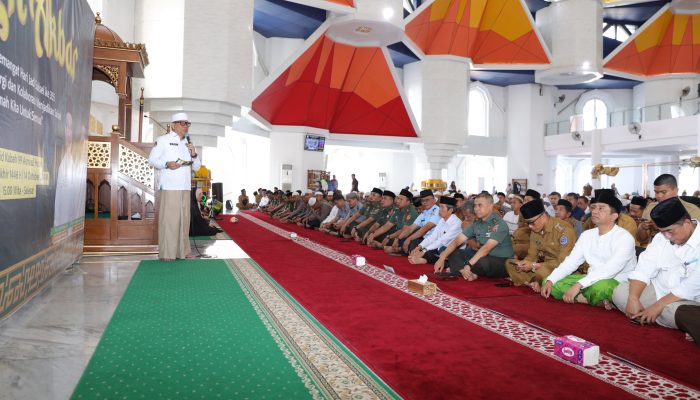 Kasdam XIV/Hsn Hadiri Tabligh Akbar Hari Jadi Sulsel Ke-355 Tahun