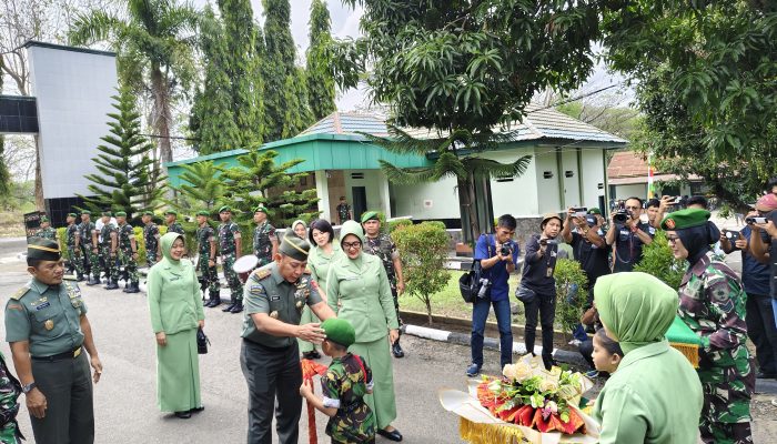 Pangdam XIV/Hsn Kunker di Brigif 11/Badik Sakti, Kodim 1405/Parepare dan Kodim 1421/Pangkep
