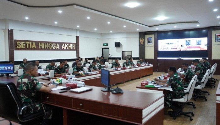 Kasdam XIV/Hsn Menerima Paparan RGB Latihan Posko I dan Latihan Lapangan Korem 141/Tp dan Kodim 1416/Muna Korem 143/HO TA 2024