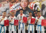 Atlet Kodam XIV/Hsn Sabet 1 Medali Perak dan 6 Medali Perunggu di Ajang Open Tournament Karate Piala Panglima TNI Tahun 2024