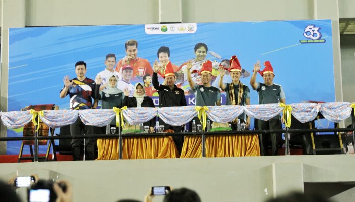 Pangdam XIV/Hsn Menghadiri Pembukaan Turnamen Badminton KORPRI Cup Tahun 2024