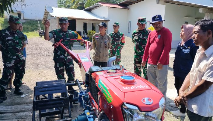 Pamen Ahli Bid. Sosbud Poksahli Pangdam XIV/Hsn Lakukan Wasmonev Perluasan Areal Tanam Opla dan Pompanisasi di Wilayah Kodim 1427/Pasangkayu