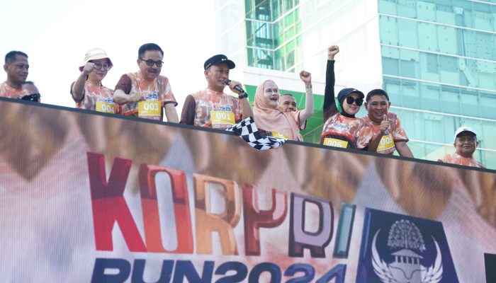 Pangdam XIV/Hsn Turut Meriahkan KORPRI Run 2024