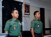Kasdam XIV/Hsn Mengikuti Zoom Meeting Penandatanganan MoU dan Gerakan Nasional Pangan Merah Putih