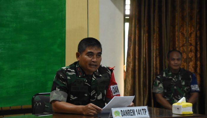 Latihan Posko I Korem 141/Tp Dalam Antisipasi Potensi Konflik Sosial Pilkada Serentak 2024 Menginjak Hari Kedua