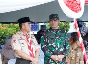 Pamen Ahli Bid. OMP Poksahli Pangdam XIV/Hsn Menghadiri Apel Bersama Pramuka Saka Bahari PPKM