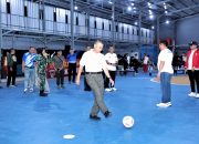 Kasdam XIV/Hsn Menghadiri Pembukaan Turnamen Futsal Antar Pelajar se-Sulsel dalam Rangka HUT Babinkum TNI ke-49