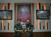 Pangdam XIV/Hsn Sambut Kunjungan Silahturahmi Direksi PT. Pertamina Regional Sulawesi