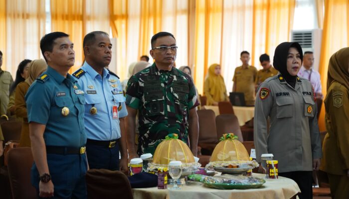 Kabintaljarahdam XIV/Hsn Hadiri Pembukaan Gerakan Pangan Murah Serentak di Provinsi Sulsel