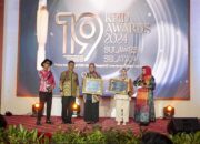 Wakapendam XIV/Hsn Hadiri Malam Puncak Anugerah Penyiaran Sulsel XIX KPID Awards 2024 Sulsel