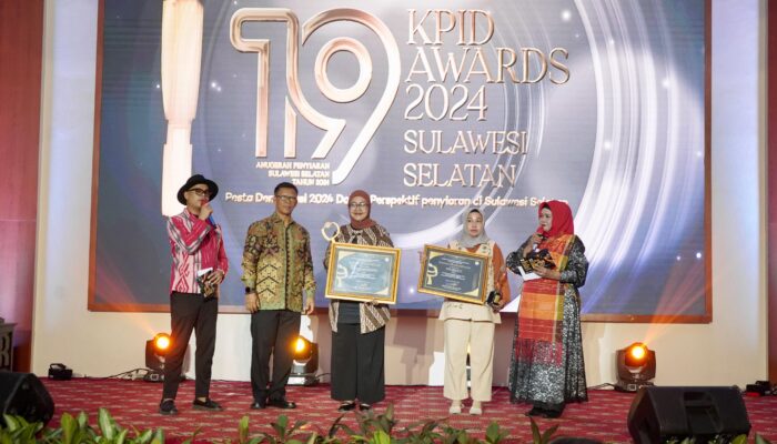 Wakapendam XIV/Hsn Hadiri Malam Puncak Anugerah Penyiaran Sulsel XIX KPID Awards 2024 Sulsel