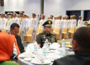 Kabekangdam XIV/Hsn Hadiri Wisuda Perwira Transportasi Laut ke-XXXV Polimarim Makassar