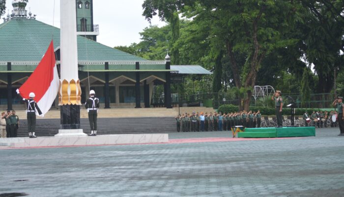 Kapoksahli Pangdam XIV/Hsn Pimpin Upacara 17-an Bulan Desember 2024 di Makodam