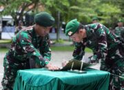 Peringati HUT Infanteri Ke-76 Tahun 2024, Danrindam XIV/Hsn Pimpin Pelepasan Tonting YWPJ