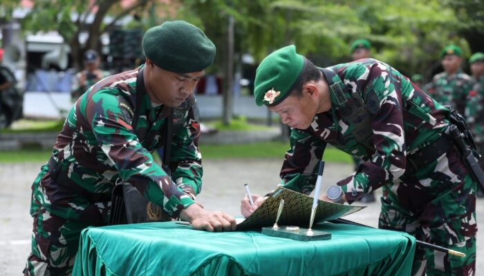 Peringati HUT Infanteri Ke-76 Tahun 2024, Danrindam XIV/Hsn Pimpin Pelepasan Tonting YWPJ
