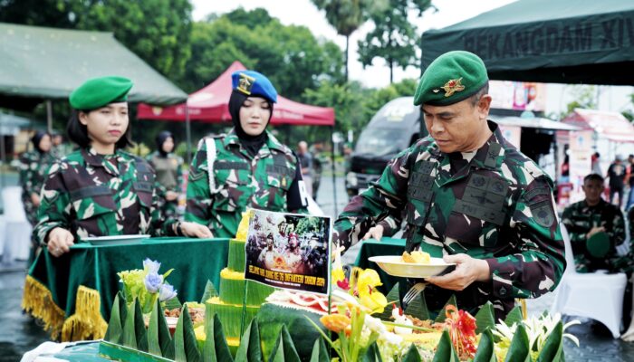 Kasdam XIV/Hsn Pimpin Acara Syukuran Peringatan Hari Juang Infanteri ke-76 Tahun 2024 di Makodam