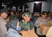 Pangdam XIV/Hsn dan Forkopimda Sulsel Pantau Malam Perayaan Natal 2024 di Kota Makassar