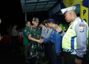 Kasdam XIV/Hsn Bersama Forkopimda Sulsel Melaksanakan Peninjauan Pos Pengamanan, Pos Pelayanan dan Pos Terpadu Operasi Lilin-2024 di Wilayah Kota Makassar