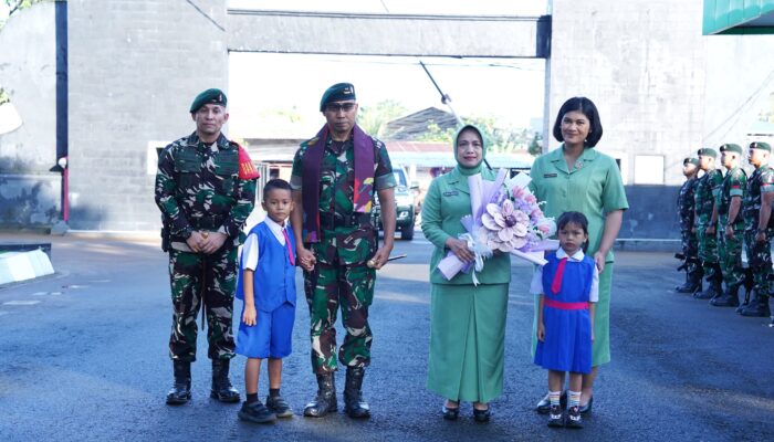 Pangdam XIV/Hsn Berangkatkan Satgas Pamtas RI-PNG Untuk Latihan Penyiapan Operasi di Sanggabuana