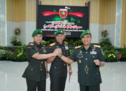 Pangdam XIV/Hsn Pimpin Serah Terima Jabatan Tiga Pejabat di Lingkungan Kodam XIV/Hsn