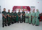Rangkaian HUT ke-74 Penerangan Angkatan Darat: Pendam XIV/Hsn Gelar Donor Darah dan Anjangsana