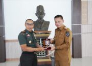 Pangdam XIV/Hsn Sambut Kunjungan Audiensi Pj. Gubernur Sulsel di Makodam