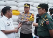 Pamen Ahli Bidang Hukum dan Humaniter Poksahli Pangdam XIV/Hsn Turut Pantau Gudang Bulog di Makassar