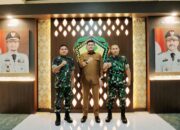 Jalin Sinergitas, Pangdam XIV/Hsn Silaturahmi ke Kantor Bupati Gowa