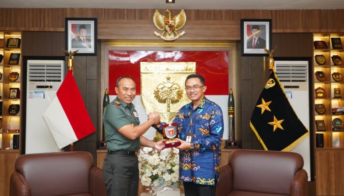 Pangdam XIV/Hsn Terima Kunjungan Audiensi dari BKKBN Sulsel