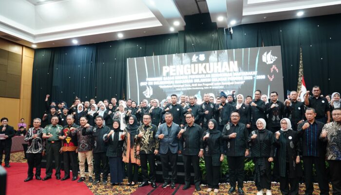 Kabintaljarahdam XIV/Hsn Hadiri Pengukuhan Pengurus BKP KM Bulukumba Makassar Periode 2025-2030