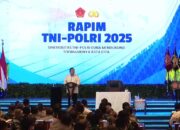 Pangdam XIV/Hsn Mengikuti Rapim TNI-Polri Tahun 2025