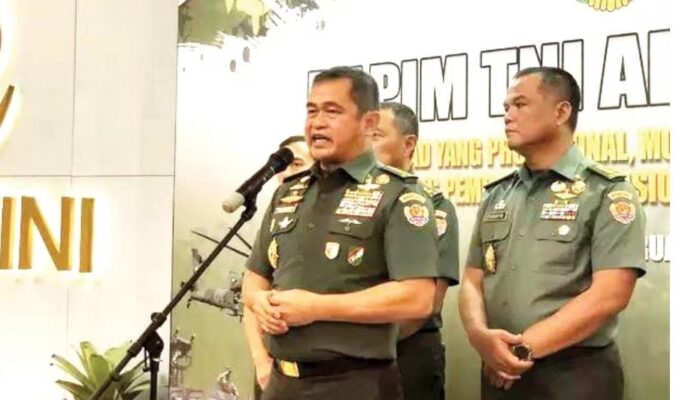 Pangdam XIV/Hasanuddin Mengikuti Rapim TNI AD 2025