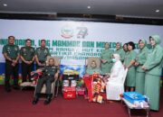 Pangdam XIV/Hsn Mengikuti Bakti Sosial, Dalam Rangka HUT ke-79 Persit KCK Tahun 2025