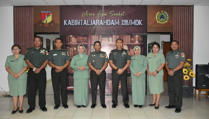 Kabintaljarahdam XIII/Merdeka Berganti, Kolonel Inf Syarifuddin Resmi Gantikan Kolonel Arm Sutikno