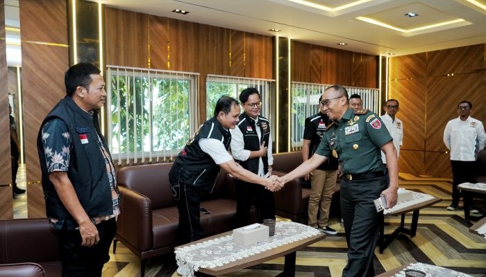 Pangdam XIV/Hsn Sambut Ketua HDCI Makassar, Bahas Sulawesi Bike Week 2025