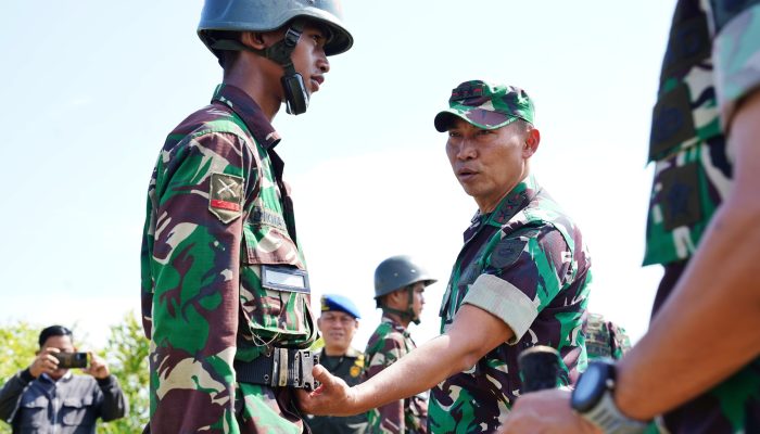 Kunker Di Dodiklatpur, Pangdam XIV/Hsn Berikan Motivasi Kepada Siswa