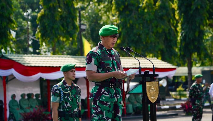 Pangdam XIV/Hsn Pimpin Upacara Pembukaan Pendidikan Dasar Militer dan Pelatihan Manajerial SPPI Batch-3 Tahun 2025