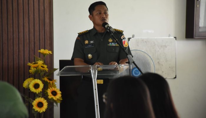 Bintaljarahdam XIII/Merdeka Melaksanakan Syukuran HUT ke-79 pembinaan Mental Angkatan Darat