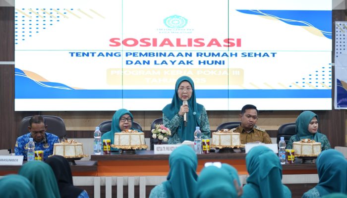 Ketua TP PKK Makassar Soroti Peran Rumah Sehat dalam Cegah Stunting