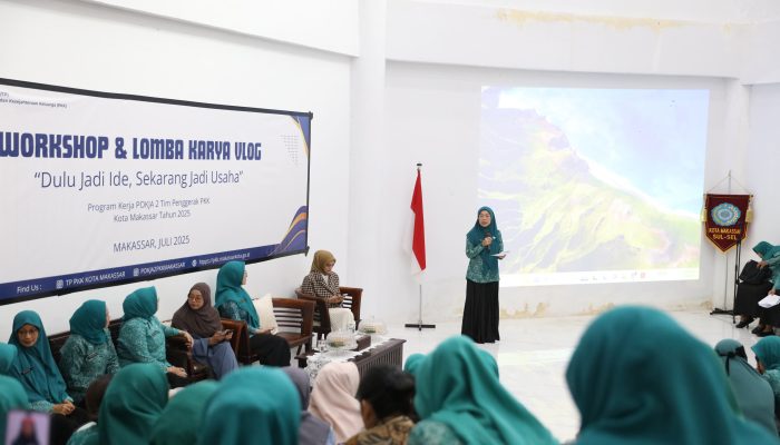 Dorong UMKM, Pokja II TP PKK Makassar Gelar Workshop Vlog