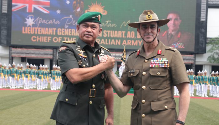Perkuat Hubungan Bilateral, Kasad Australia Temuin Kasad Jenderal TNI Maruli Simanjuntak
