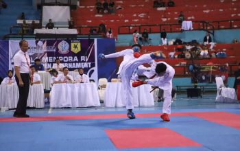 Atlet Karate Kodam XIV/Hasanuddin Sapu Bersih Medali Piala Menpora RI TA. 2025