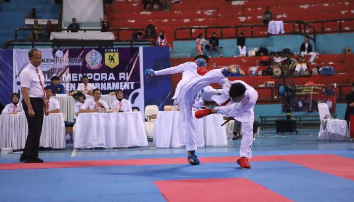 Atlet Karate Kodam XIV/Hasanuddin Sapu Bersih Medali Piala Menpora RI TA. 2025